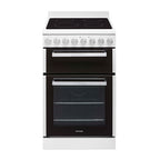 Cuisinière électrique autoportante blanche Euromaid EFS54FC-DCW 540 mm