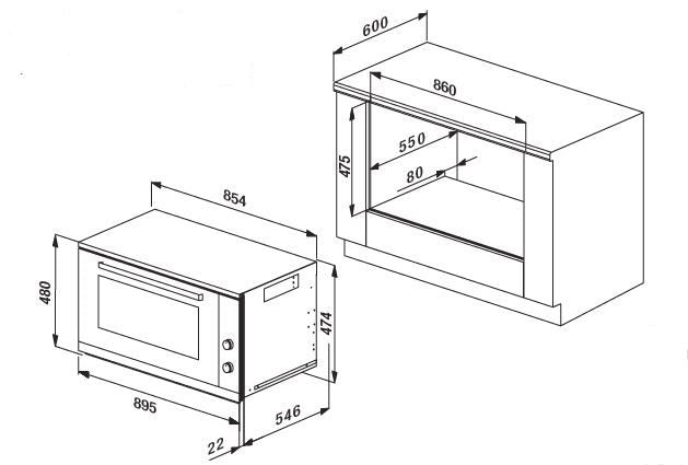 Four multifonction Kleenmaid OMF9411 de 90 cm