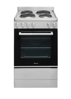 Cuisinière électrique à pose libre Technika TFS54FC-SES 540 mm en acier inoxydable 5 fonctions