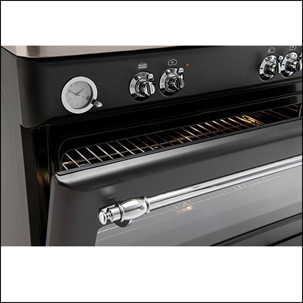 Poêle mixte Euro Appliances ECSH900AN 90 cm, coloris anthracite Royal Chiantishire - Modèle d'exposition (remise spéciale)