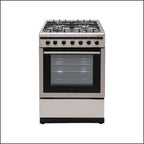 Four/cuisinière Euro Appliances EV600DFSX à double combustible, pose libre, 60 cm, en acier inoxydable