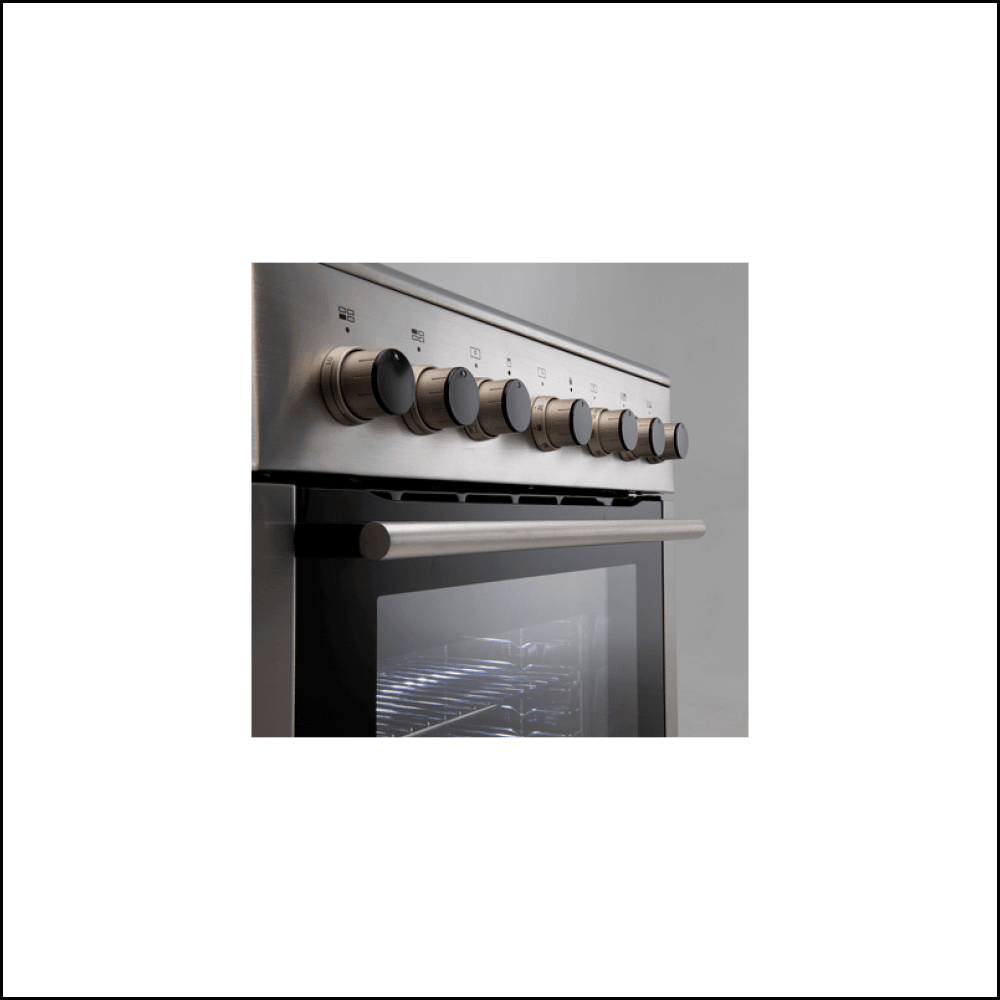 Four/cuisinière électrique autonome Euro Appliances EV600EESX 60 cm en acier inoxydable
