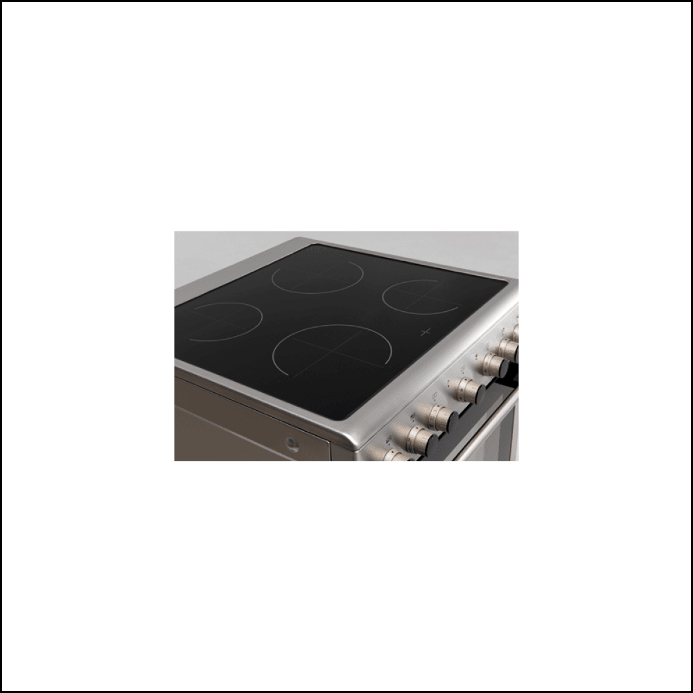Four/cuisinière électrique autonome Euro Appliances EV600EESX 60 cm en acier inoxydable